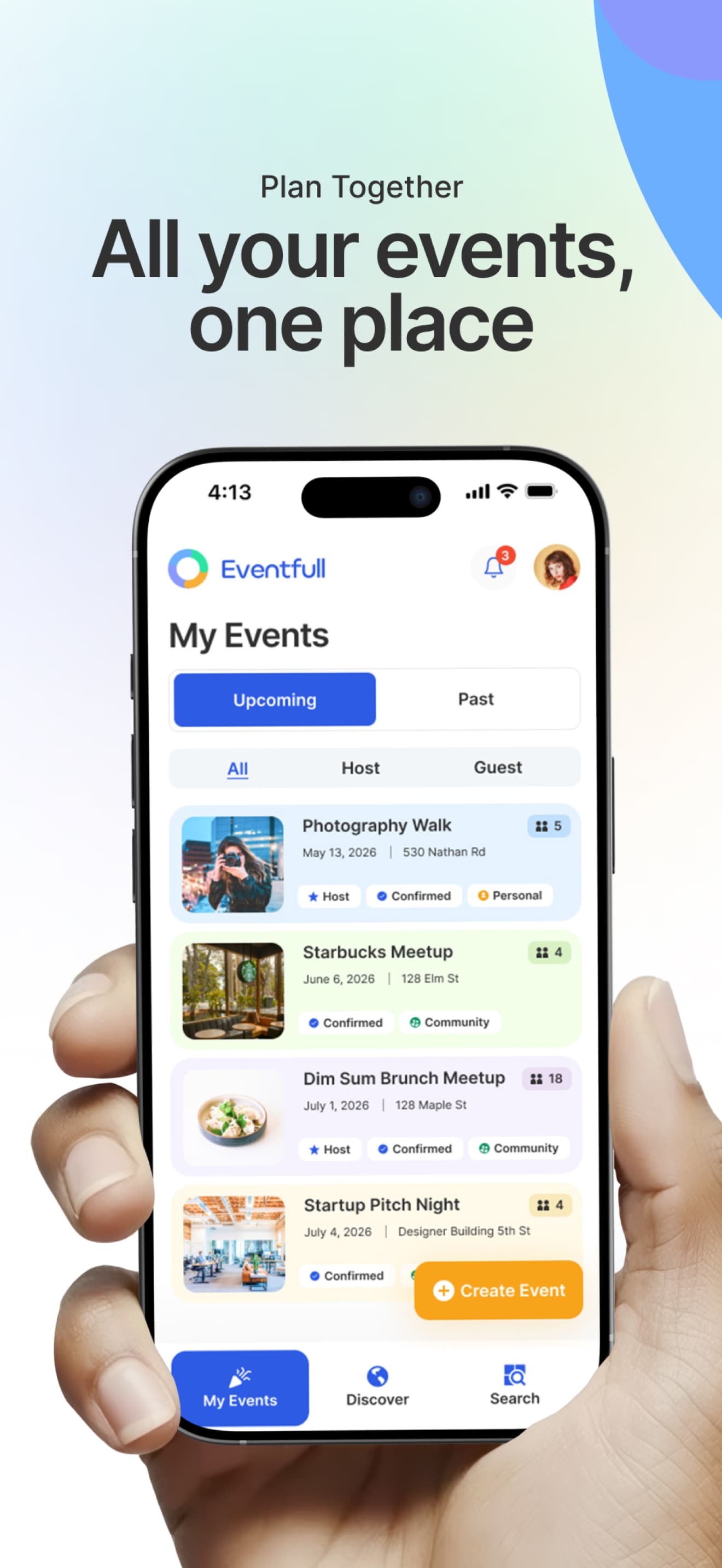 Eventfull — all your events in one place